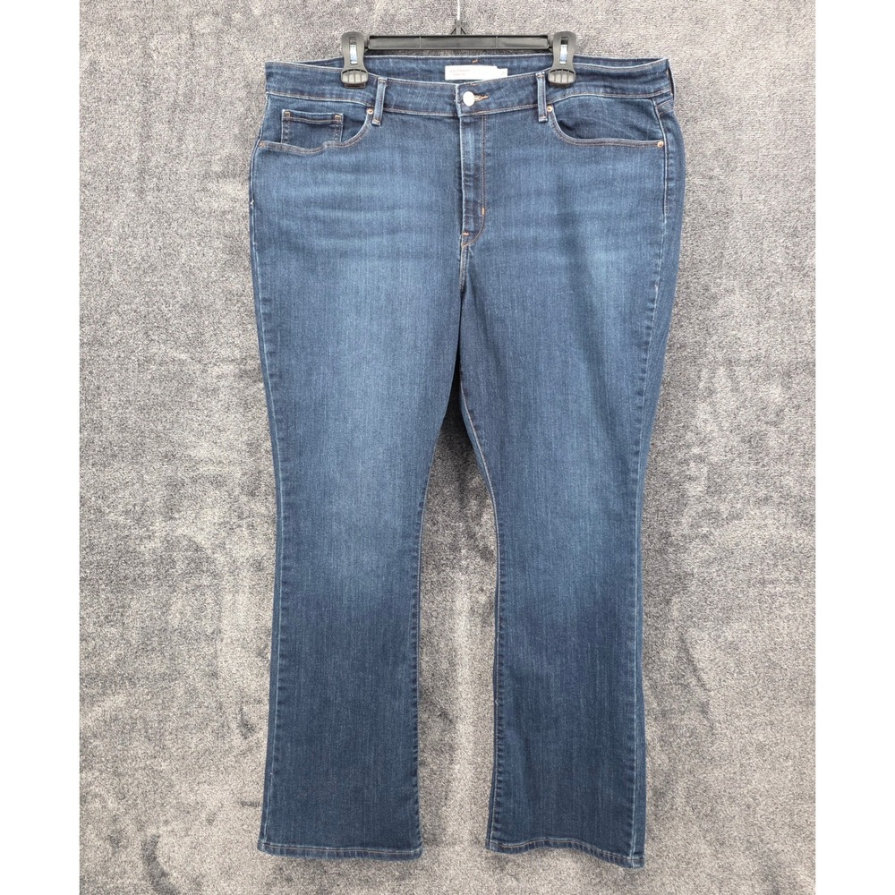 Levis Jeans Size 20W Bootcut High Rise Western Rodeo Cowgirl Stretch Blue